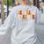 2nd Grade Teacher Squad Cute Women Groovy Fall Autumn Lovers Women's Sweatshirt Back Print Ash 2nd Grade Teacher Squad Cute Women Groovy Fall Autumn Lovers Women's Sweatshirt Back Print Ash