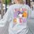 3rd Grade Boo Crew Spooky Third Grade Halloween Teacher Women's Sweatshirt Back Print Ash 3rd Grade Boo Crew Spooky Third Grade Halloween Teacher Women's Sweatshirt Back Print Ash