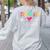 3rd Grade Squad Third Teacher Student Team Back To School Women's Sweatshirt Back Print Ash 3rd Grade Squad Third Teacher Student Team Back To School Women's Sweatshirt Back Print Ash