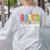 4th Grade Rocks ABCD Back To School Rock Teachers Women's Sweatshirt Back Print Ash 4th Grade Rocks ABCD Back To School Rock Teachers Women's Sweatshirt Back Print Ash