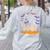 67 Meme Math Teacher 6 7 Square Root 4489 Women's Sweatshirt Back Print Ash