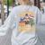 67 Meme Math Teacher Root 4489 Hallothanksmas Six Seven Women's Sweatshirt Back Print Ash