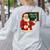 67 Teacher Christmas Santa Six Seven Meme Brainrot Math Joke Women's Sweatshirt Back Print Ash