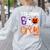 7th Grade Boo Crew Teacher Student Halloween Costume Women's Sweatshirt Back Print Ash