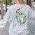 AAC Ghost Tell Me About It Speech Pathology AAC Sped Teacher Women's Sweatshirt Back Print Ash AAC Ghost Tell Me About It Speech Pathology AAC Sped Teacher Women's Sweatshirt Back Print Ash