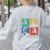 Abbott Elementary Colorful Pop Art Teachers TV Show Women's Sweatshirt Back Print Ash Abbott Elementary Colorful Pop Art Teachers TV Show Women's Sweatshirt Back Print Ash