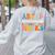ABCD Kindergarten Rocks Back To School Teacher Kindergarten Women's Sweatshirt Back Print Ash