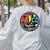 ABCD The Teacher Tour Back To School First Day Of School Women's Sweatshirt Back Print Ash