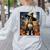 Aesthetic Halloween Boston Terrier Dog Witch Pumpkin For Men Women Kids Women's Sweatshirt Back Print Ash