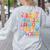 Alphabet A-Z ABC Kids Back To School Pre K Teachers Women's Sweatshirt Back Print Ash Alphabet A-Z ABC Kids Back To School Pre K Teachers Women's Sweatshirt Back Print Ash