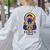 Anti Bullying Kindness Ninja School Teacher Student Women's Sweatshirt Back Print Ash