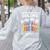 Art Teacher COMPLIMENTARY Colors Always Have Things To Say Women's Sweatshirt Back Print Ash Art Teacher COMPLIMENTARY Colors Always Have Things To Say Women's Sweatshirt Back Print Ash