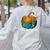 Art Teacher Pumpkin Halloween Night Men Women Women's Sweatshirt Back Print Ash Art Teacher Pumpkin Halloween Night Men Women Women's Sweatshirt Back Print Ash