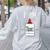 Art Teacher T-Shirt I Am The Glue Women's Sweatshirt Back Print Ash