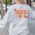 Theatre Vibes Teacher Man Women Youth Auditorium Concert Tee Women's Sweatshirt Back Print Ash