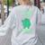 Autism Awareness Neurodiversity Teacher Frog I May Have A Touch Of The Tism Neurodivergent Small Women's Sweatshirt Back Print Ash