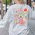 Back To School Coquette Teacher Women Girl Kindergarten PreK Women's Sweatshirt Back Print Ash Back To School Coquette Teacher Women Girl Kindergarten PreK Women's Sweatshirt Back Print Ash