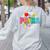 Back To School Para For Men Women Teacher Women's Sweatshirt Back Print Ash Back To School Para For Men Women Teacher Women's Sweatshirt Back Print Ash