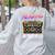Back To School Retro Reading Is My Jam 80s Teacher Boombox Women's Sweatshirt Back Print Ash
