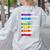 Back To School Teacher We Are Like A Box Of Crayons Women's Sweatshirt Back Print Ash