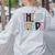 Back To School Third Grade Teacher First Day Of 3rd Grade Women's Sweatshirt Back Print Ash