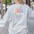 Behavior Squad Therapy Therapists Teachers Behavior Team Women's Sweatshirt Back Print Ash Behavior Squad Therapy Therapists Teachers Behavior Team Women's Sweatshirt Back Print Ash