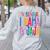 I Am Bilingual I Haha And Jaja Latina Latino Spanish Teacher Women's Sweatshirt Back Print Ash I Am Bilingual I Haha And Jaja Latina Latino Spanish Teacher Women's Sweatshirt Back Print Ash