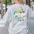 Biology Squad Science Teacher Student Biologist Women's Sweatshirt Back Print Ash