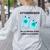 Biology T Shirts Science Biology Teacher Idea Women's Sweatshirt Back Print Ash