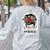 Bleached Teacher Para Life Paraprofessional Cute Messy Bun For Men Women Girls Kids Women's Sweatshirt Back Print Ash