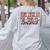 Boho Inclusion Matters Special Education SPED Teacher Women Women's Sweatshirt Back Print Ash