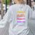 Books Reading English Teacher Student For Men Women Kids Women's Sweatshirt Back Print Ash Books Reading English Teacher Student For Men Women Kids Women's Sweatshirt Back Print Ash