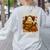 Books Are Spooktacular Ghost Book Reading Halloween Teachers Women's Sweatshirt Back Print Ash