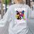 Boston Terrier Bostie Dog Breed Pet Bostie Mom Women's Sweatshirt Back Print Ash