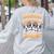 Boston Terrier Crew Cartoon For Dog Owner Pet Boston Terrier Women's Sweatshirt Back Print Ash