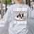 Boston Terrier Dog Women's Sweatshirt Back Print Ash
