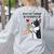 Boston Terrier Grandma Mother's Day Dog Mom Women's Sweatshirt Back Print Ash