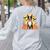 Boston Terrier Halloween Dog Lover Pumpkin Costume Women's Sweatshirt Back Print Ash