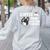 Boston Terrier Lover Coffee And Boston Terriers Women's Sweatshirt Back Print Ash