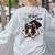 Boston Terrier Shirt I Didn't Fart My Butt Blew You A Kiss Women's Sweatshirt Back Print Ash