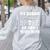 My Broom Broke So Now I Teach Math Halloween Teacher Costume For Men Women Women's Sweatshirt Back Print Ash
