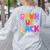 Bruh We Back Teachers First Day Back To School Teachers Women's Sweatshirt Back Print Ash Bruh We Back Teachers First Day Back To School Teachers Women's Sweatshirt Back Print Ash