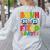 Bruh It's Field Day Teacher Boys Girls Kids Field Day 2025 Women's Sweatshirt Back Print Ash