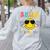 Bruh It's Fri-Yay Friday Weekend Smile Face Teacher Student Women's Sweatshirt Back Print Ash Bruh It's Fri-Yay Friday Weekend Smile Face Teacher Student Women's Sweatshirt Back Print Ash