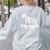 Bull Terrier Skeleton Birthday Halloween Kids Women's Sweatshirt Back Print Ash