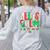 All Calm Said No Teacher Teacher Christmas Lights Women's Sweatshirt Back Print Ash All Calm Said No Teacher Teacher Christmas Lights Women's Sweatshirt Back Print Ash
