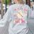 You Can't Scare Me I'm a Principal Halloween Teacher Women's Sweatshirt Back Print Ash