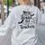 You Can't Scare Me I'm a Teacher Women's Sweatshirt Back Print Ash You Can't Scare Me I'm a Teacher Women's Sweatshirt Back Print Ash