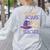 You Can't Scare Me I'm A Teacher Women's Sweatshirt Back Print Ash