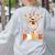 You Cant Scare Me I Teach Pre-K Teacher Halloween Women's Sweatshirt Back Print Ash